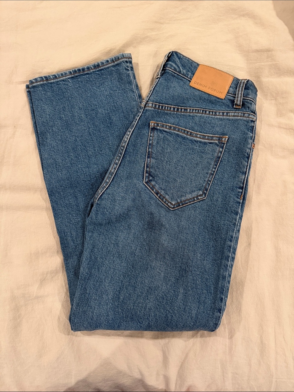 Denim Forum Arlo High Rise Straight
